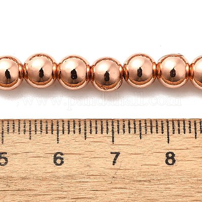 Гальванические нити синтетических магнитных гематитовых бусин G-L613-F01-01B-1