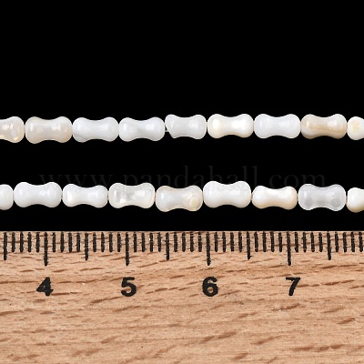 Нити бусин из натуральных пресноводных ракушек&nbsp;SHEL-A006-04A-1