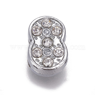 Сплав горный хрусталь подвески слайд&nbsp;PALLOY-WH0065-28H-1