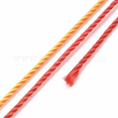 5 рулон 12-слойных сегментных окрашенных полиэфирных шнуров&nbsp;WCOR-P001-01B-012-1