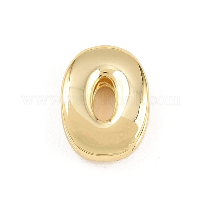 Perline in ottone&nbsp;X-KK-B167-27G-O-1
