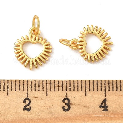 Латунные подвески&nbsp;KK-K364-22C-G-1