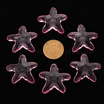 Прозрачные акриловые бусины&nbsp;TACR-S154-58B-903-1