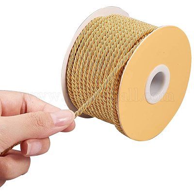 Wholesale JEWELEADER Goldenrod Craft Nylon Rope 1/8 inch 65 Feet Twisted  Decor Trim Cord Multipurpose Utility Nylon Thread Cord for Jewelry Making  Knot Rosaries Upholstery Curtain Tieback Honor Cord 3mm 