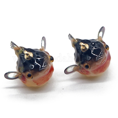 Подвески из непрозрачной смолы&nbsp;PW-WG53035-10-1