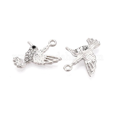 Подвески из сплава и хрусталя со стразами&nbsp;PALLOY-T095-09P-1