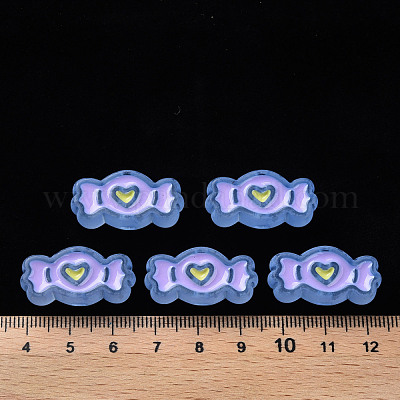 Прозрачные акриловые бусины&nbsp;MACR-S374-05B-04-1