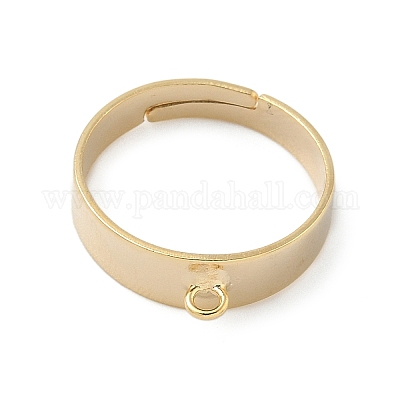 Регулируемые латунные кольца для подвесного кулона&nbsp;KK-K414-07G-1