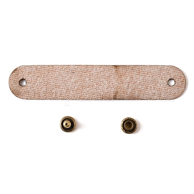 Этикетки из искусственной кожи DIY-WH0321-19B-1