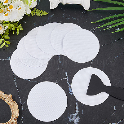 Плоские круглые противоскользящие наклейки для ванны peva&nbsp;AJEW-CN0003-85A-1