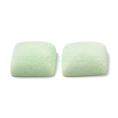 Cabochons en acrylique flocky&nbsp;OACR-C018-08-1