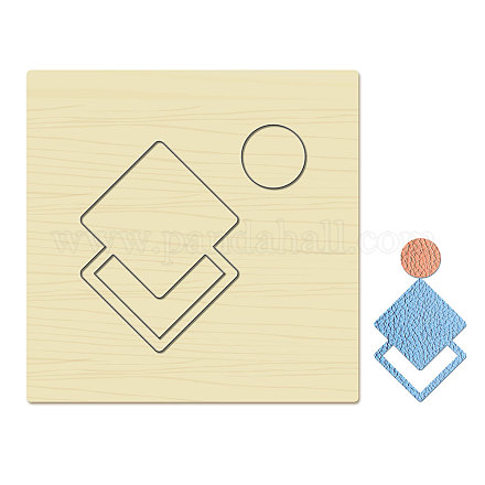Matrici per taglio del legno DIY-WH0178-078-1
