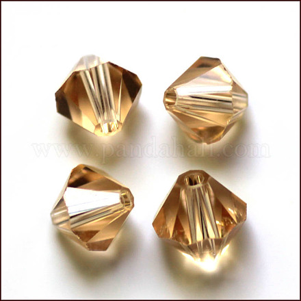 Abalorios de cristal austriaco de imitación SWAR-F022-10x10mm-246-1