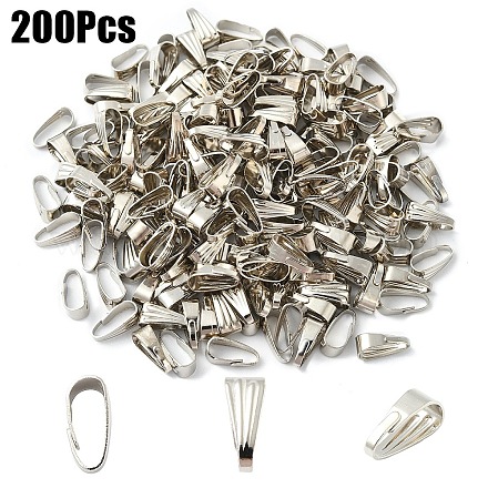 200 шт. железные защелки на дужках&nbsp;IFIN-YW0003-74P-1
