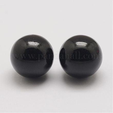 Perles de boule ajustement pendentif de cage en laiton KK-G298-16mm-07-1