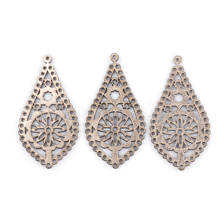 PU Leather Filigree Joiners FIND-T020-059-1
