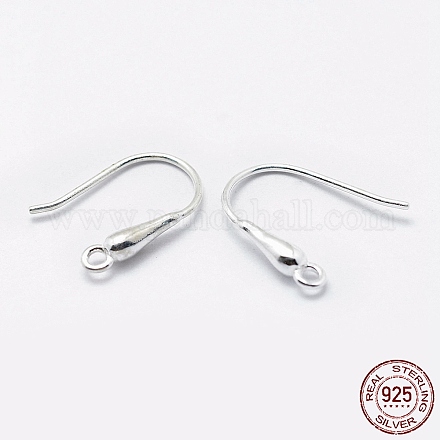 Sterling Silver Earring Hooks X-STER-I014-11S-1