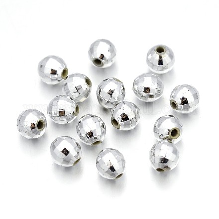 Faceted Acrylic Beads PL643-1S-1