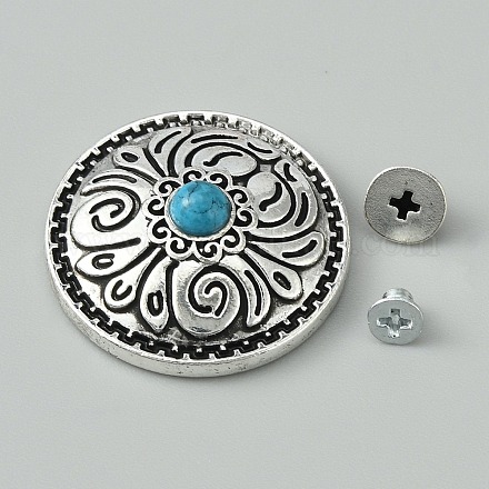 Декоративные заклепки из сплава FIND-WH0152-50A-1