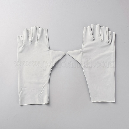 Перчатки без пальцев из полиэстера&nbsp;AJEW-WH20020-189D-1