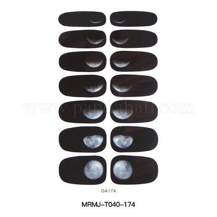 Nagelkunstaufkleber der vollen Abdeckung MRMJ-T040-174-1