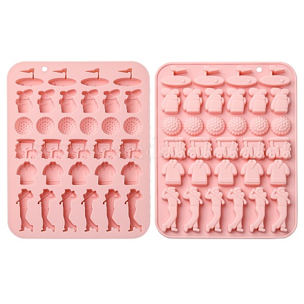 2 шт. силиконовые Молды на тему гольфа&nbsp;ST-CJ0043-001-1