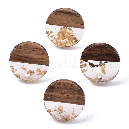 Risultati per orecchini a bottone in resina trasparente e legno di noce MAK-N032-008A-F01-1