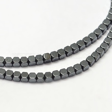 Electroplate Non-magnetic Synthetic Hematite Beads Strands G-I175-22A-1