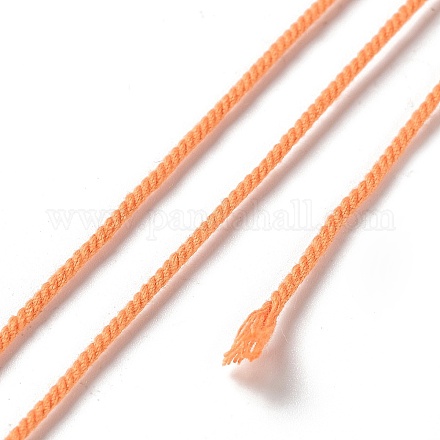 Cordón trenzado de poliéster OCOR-G015-01B-03-1