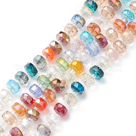 Placcare trasparente perle di vetro fili EGLA-H101-03H-1