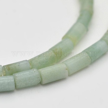 Amazonite naturelle perles de colonne brins G-N0153-31-1