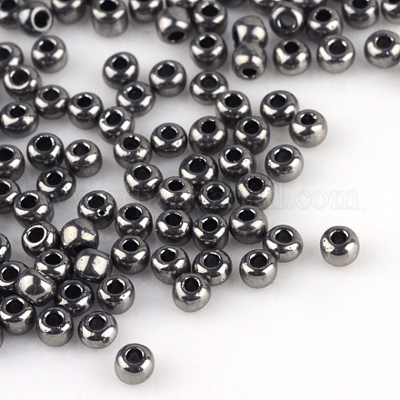 8/0 Grade A Round Glass Seed Beads X-SEED-Q008-3mm-F576-1