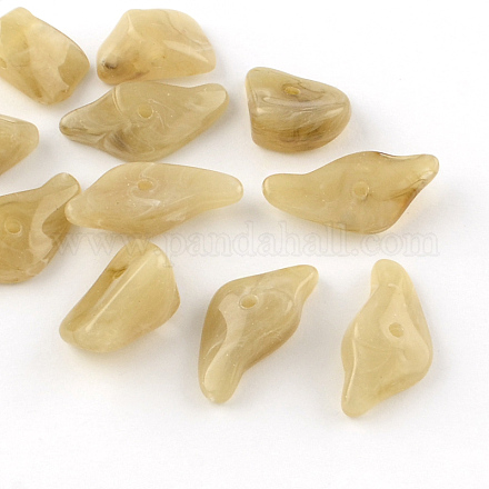 Chip Imitation Gemstone Acrylic Beads OACR-R021-06-1