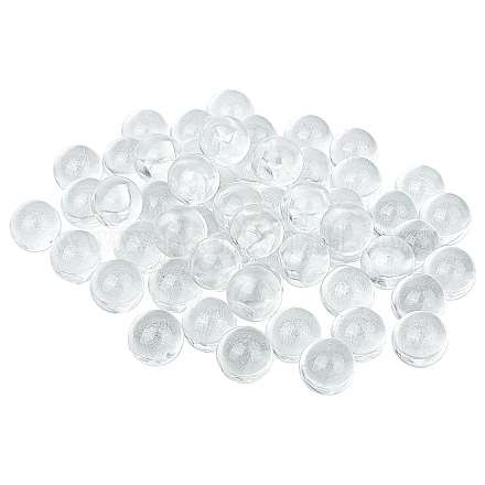 Perles en verre transparentes GLAA-FH0001-14-1