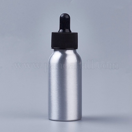 Botellas de lágrima vacías de aluminio de 50 ml MRMJ-WH0033-01B-1