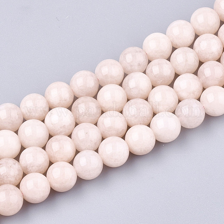 Chapelets de perles en morganite naturelle X-G-T108-31B-1