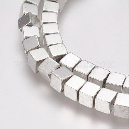 Non-Magnetic Synthetic Hematite Bead Strands G-G652-14S-1