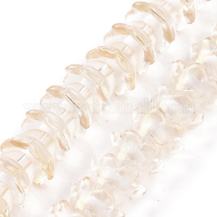 Chapelets de perles en verre transparente   LAMP-H061-01D-02-1