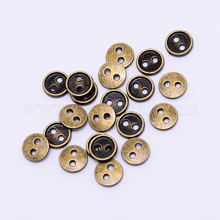 Мини-кнопки из сплава PALLOY-WH0076-49A-AB-1