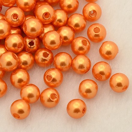 Perles acryliques de perles d'imitation PL607-04-1