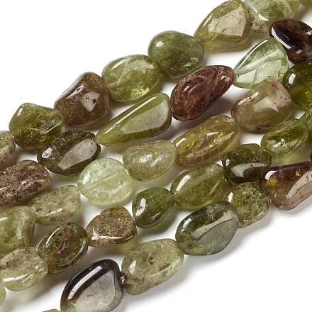 Natürlicher Granat Perlen Stränge G-I194-23-1