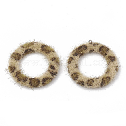 Faux Mink Fur Covered Pendants X-WOVE-N009-11A-1