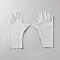 Polyester Fingerless Gloves, Sun Protection Gloves, Gainsboro, 213x128x2mm