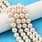 Preciosa® MAXIMA Crystal Nacre Pearls, Czech Crystal, 13110011 Round Pearl 1H, 71000 Pearl Effect Cream, 10mm