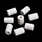Maple Wood Beads, Tube, White, 12x8mm, Hole: 3.5mm