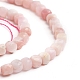 Rosa naturale perline opale fili G-E560-A05-4mm-3