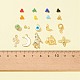 Kit de fabrication de collier de bracelet diy mauvais œil DIY-FS0004-28-4