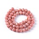 Brins de perles de rhodochrosite argentine naturelles G-I193-13E-3
