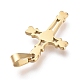 Cross 304 inoxydable ensembles de bijoux en acier SJEW-K154-12G-5