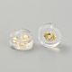 Sterling Silver Silicone Cover Ear Nuts FIND-TAC0017-10G-2